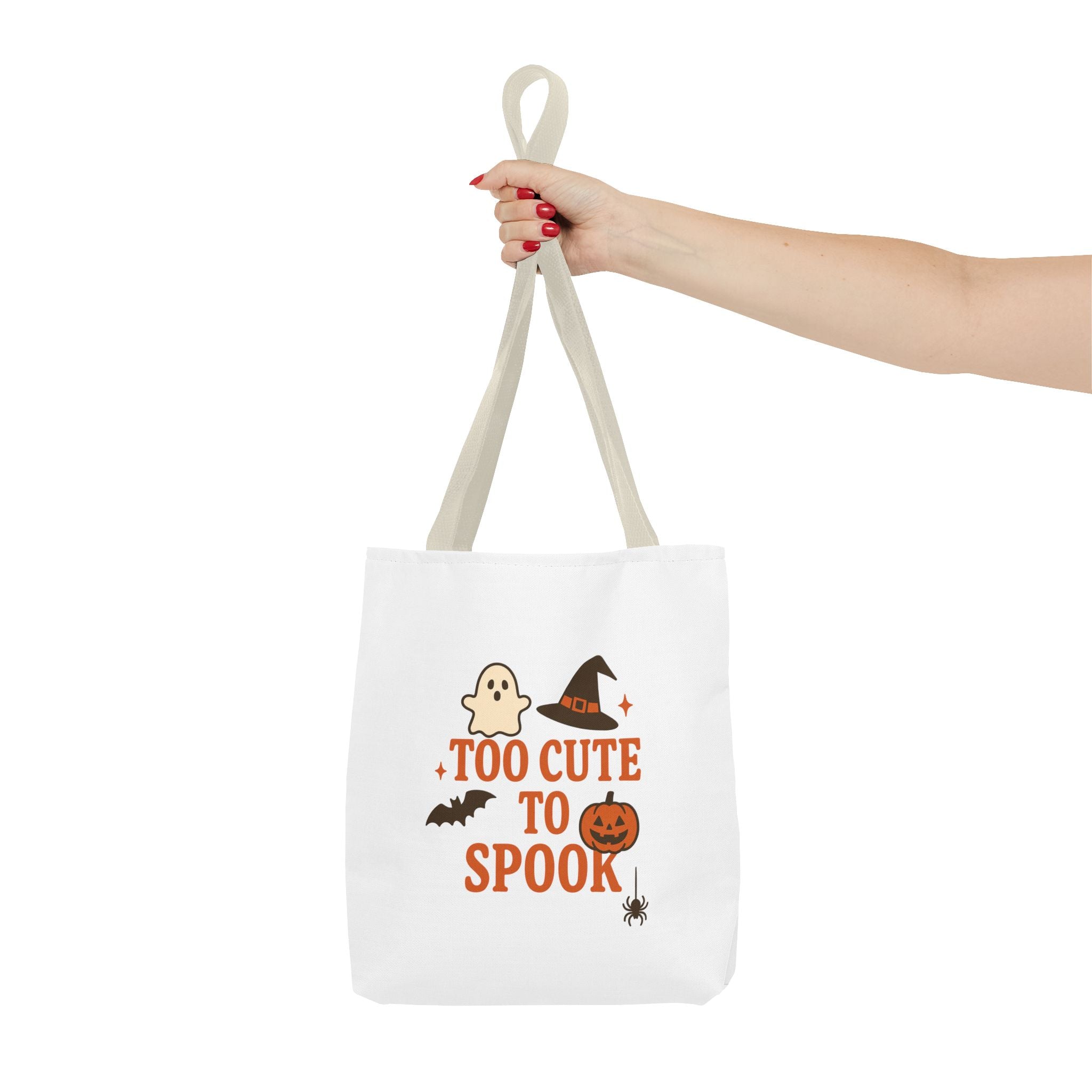 Too Cute to Spook- Halloween Tote Bag