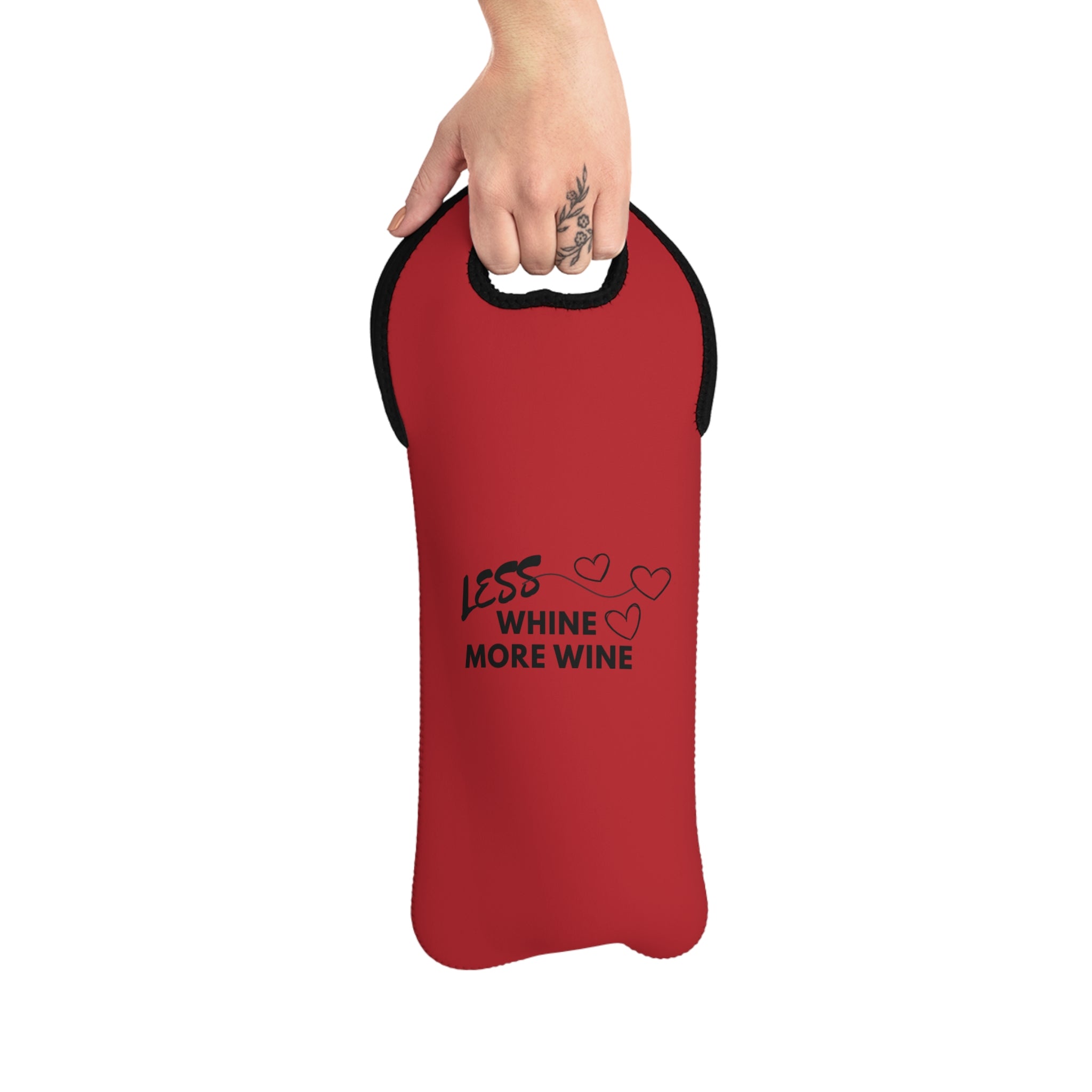 “Less Whine More Wine” Tote