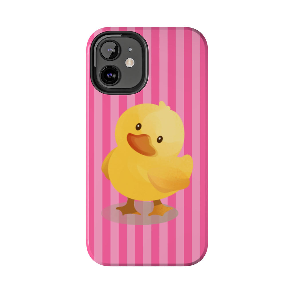 Cute Yellow Duckling Tough Phone Case