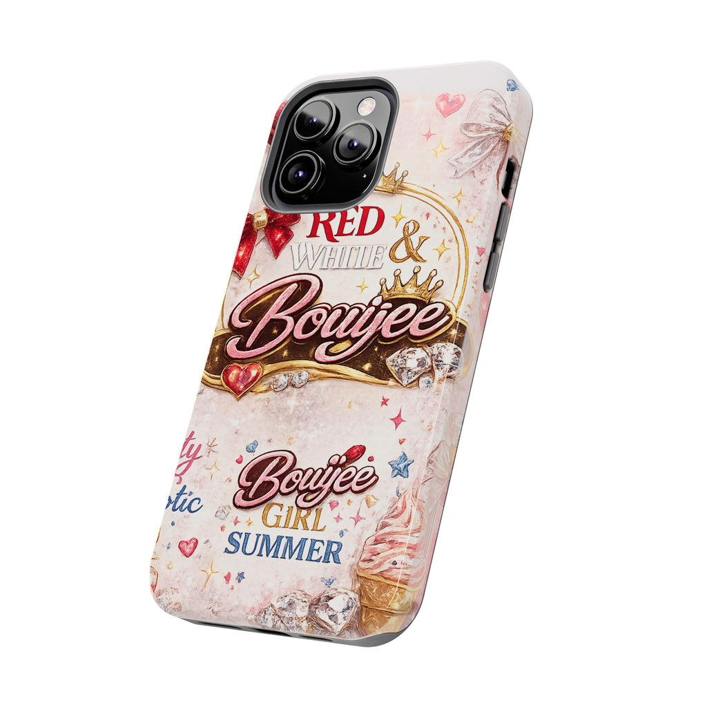 Red White & BouIjee Junk Phone Case