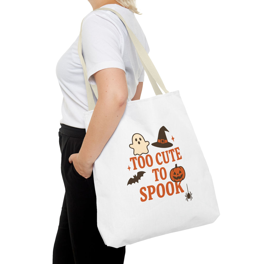 Too Cute to Spook- Halloween Tote Bag
