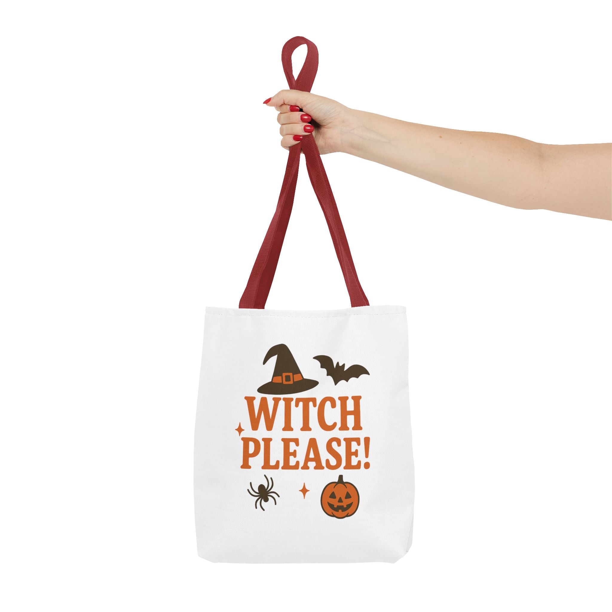 Witch Please, Trick or Treat Halloween Tote Bag