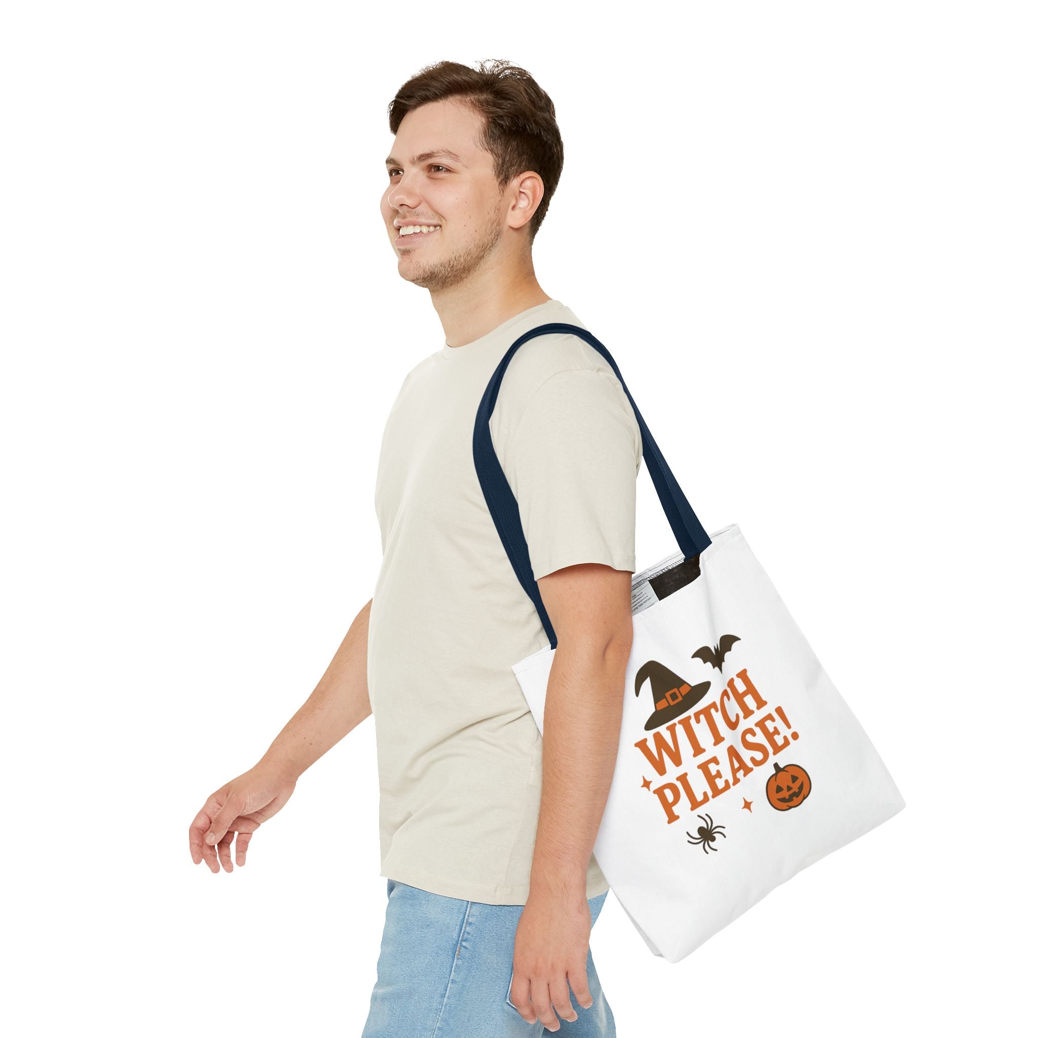 Witch Please, Trick or Treat Halloween Tote Bag