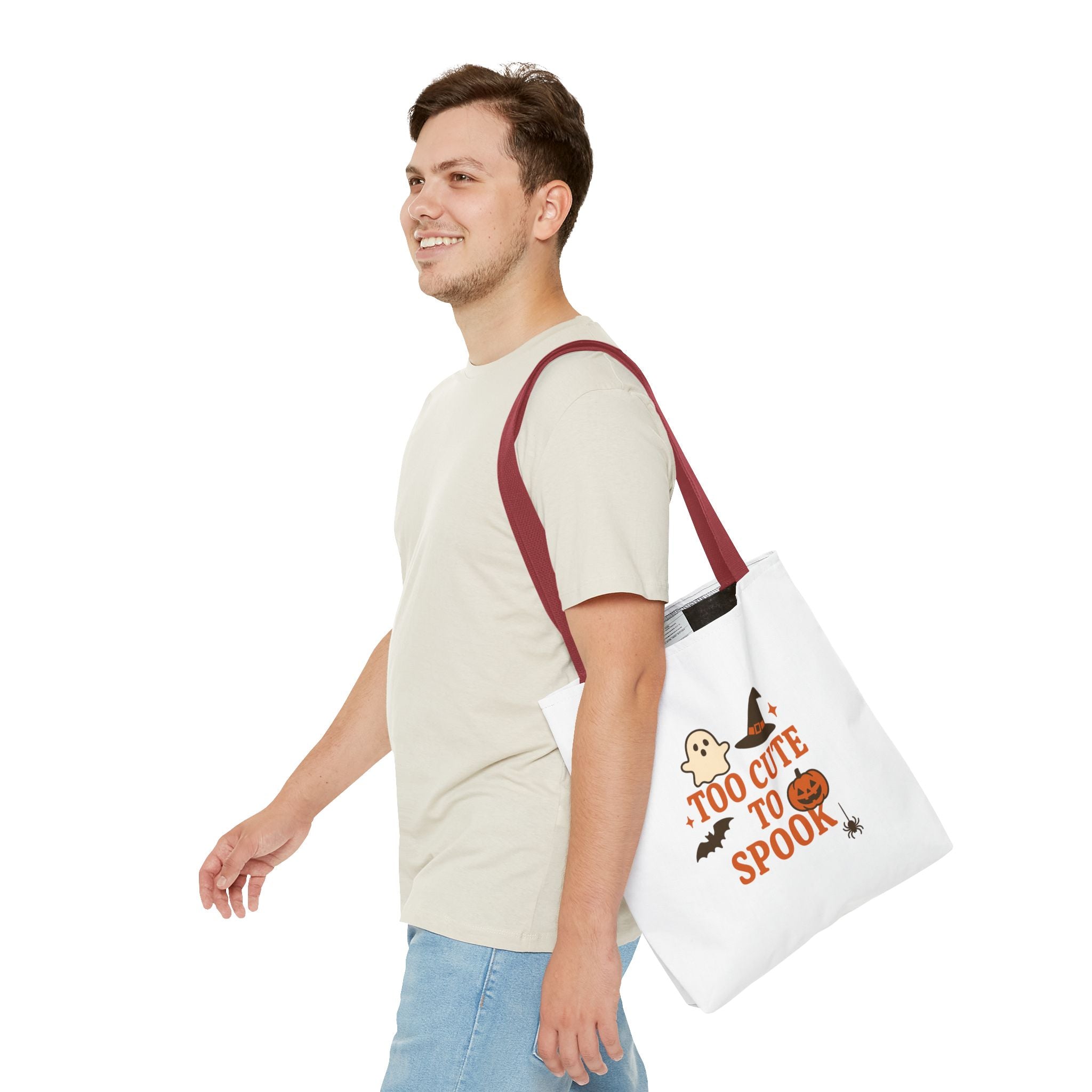 Too Cute to Spook- Halloween Tote Bag