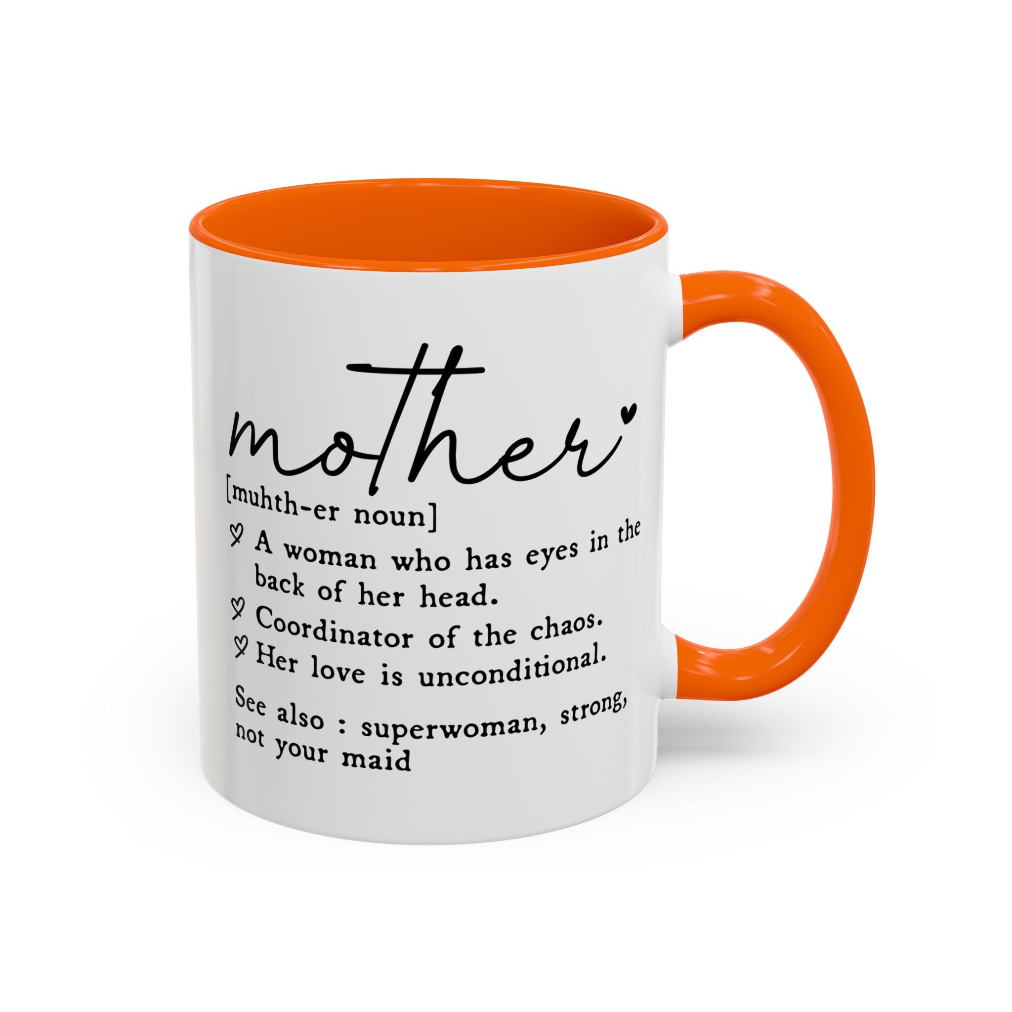 Mother’s Definition Accent Coffee Mug