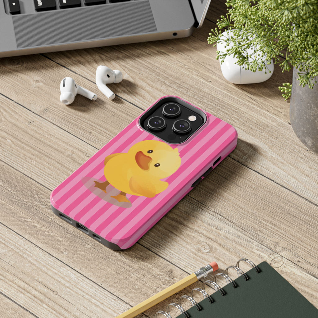 Cute Yellow Duckling Tough Phone Case