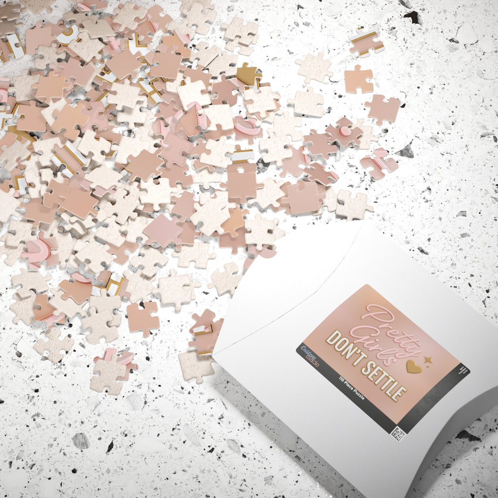 Pretty Girls Don't Settle Puzzle (110 pcs)