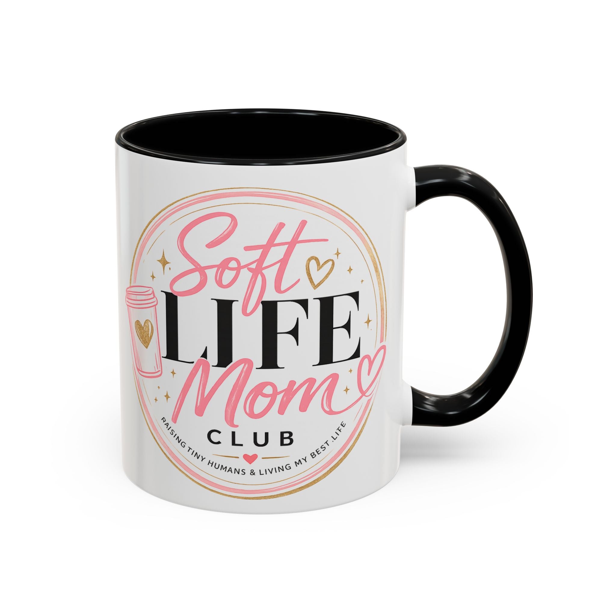 Soft Life Mom Club Coffee Mug