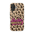 Live Soft Boss Up Leopard Phone Case