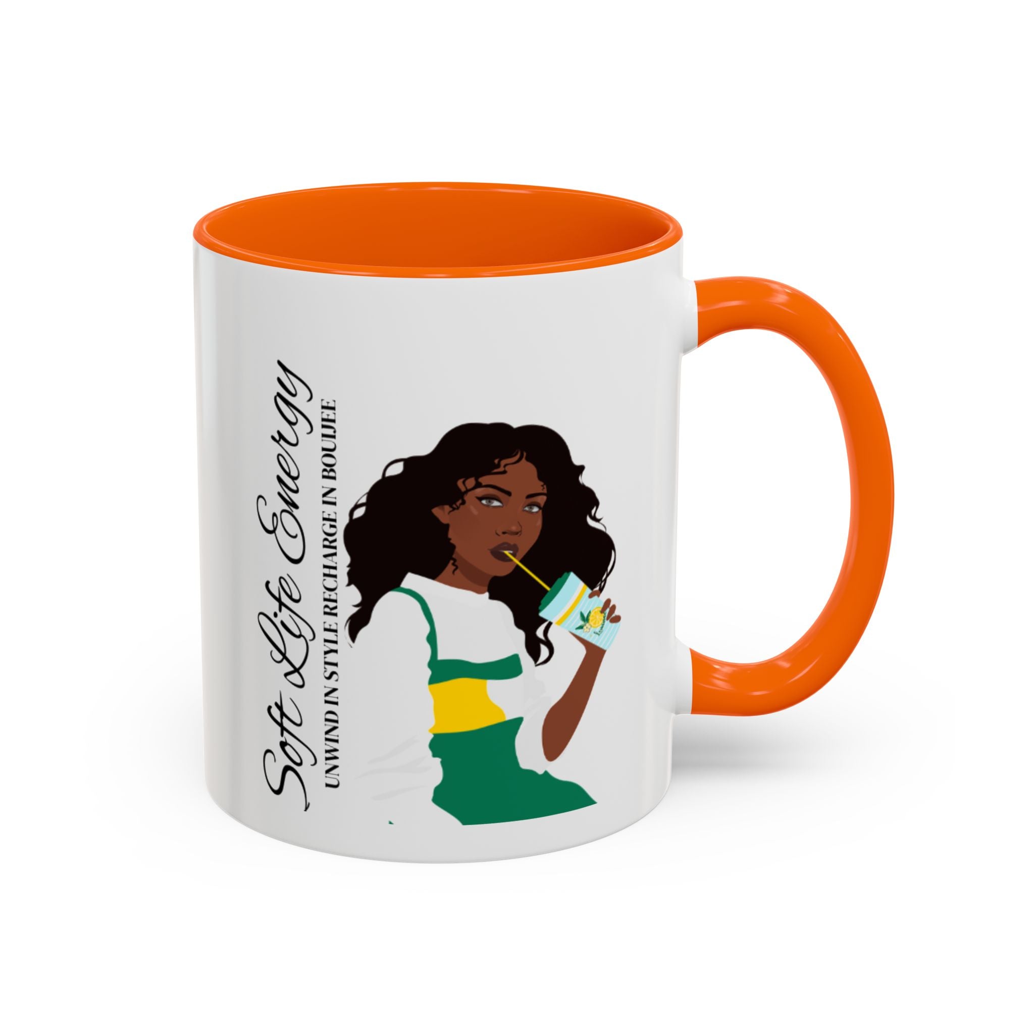 Soft Life Energy Unwind in Style Rich in Bouijee Mug