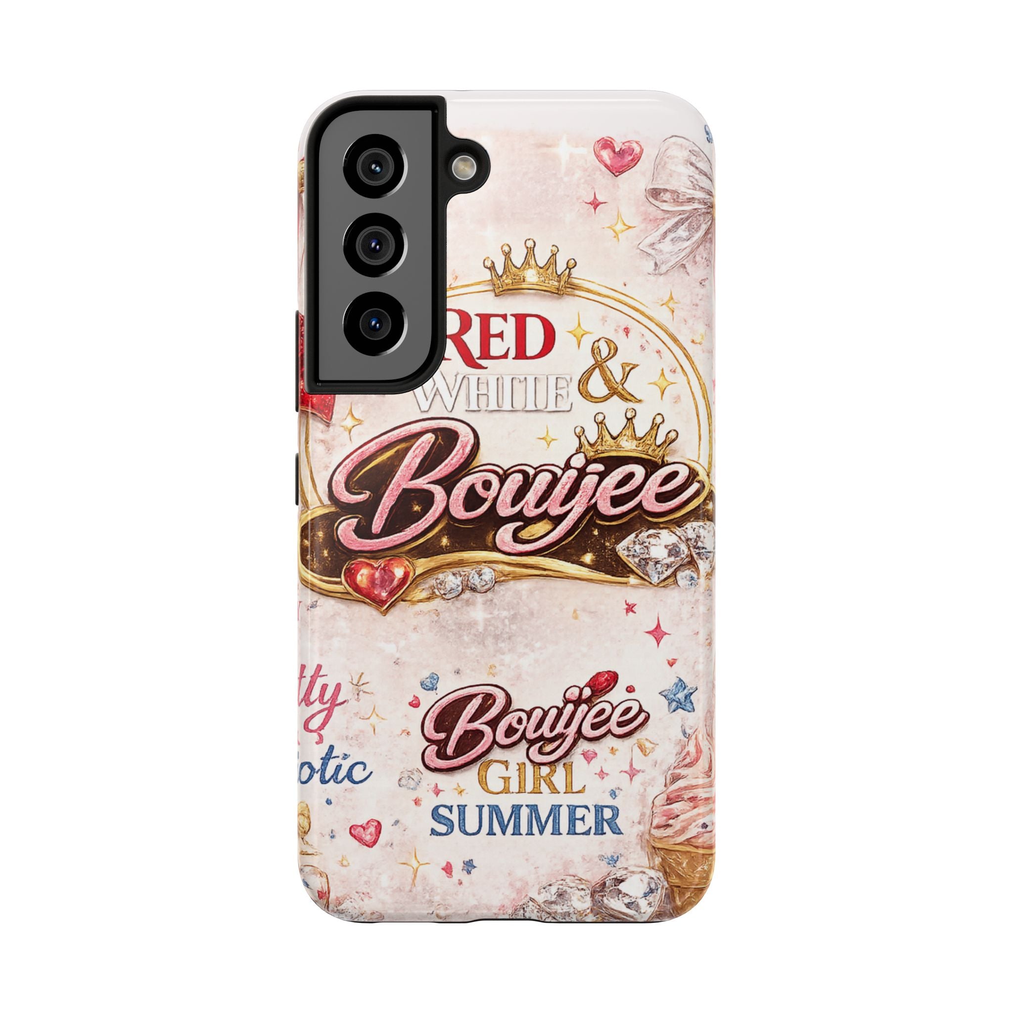 Red White & BouIjee Junk Phone Case