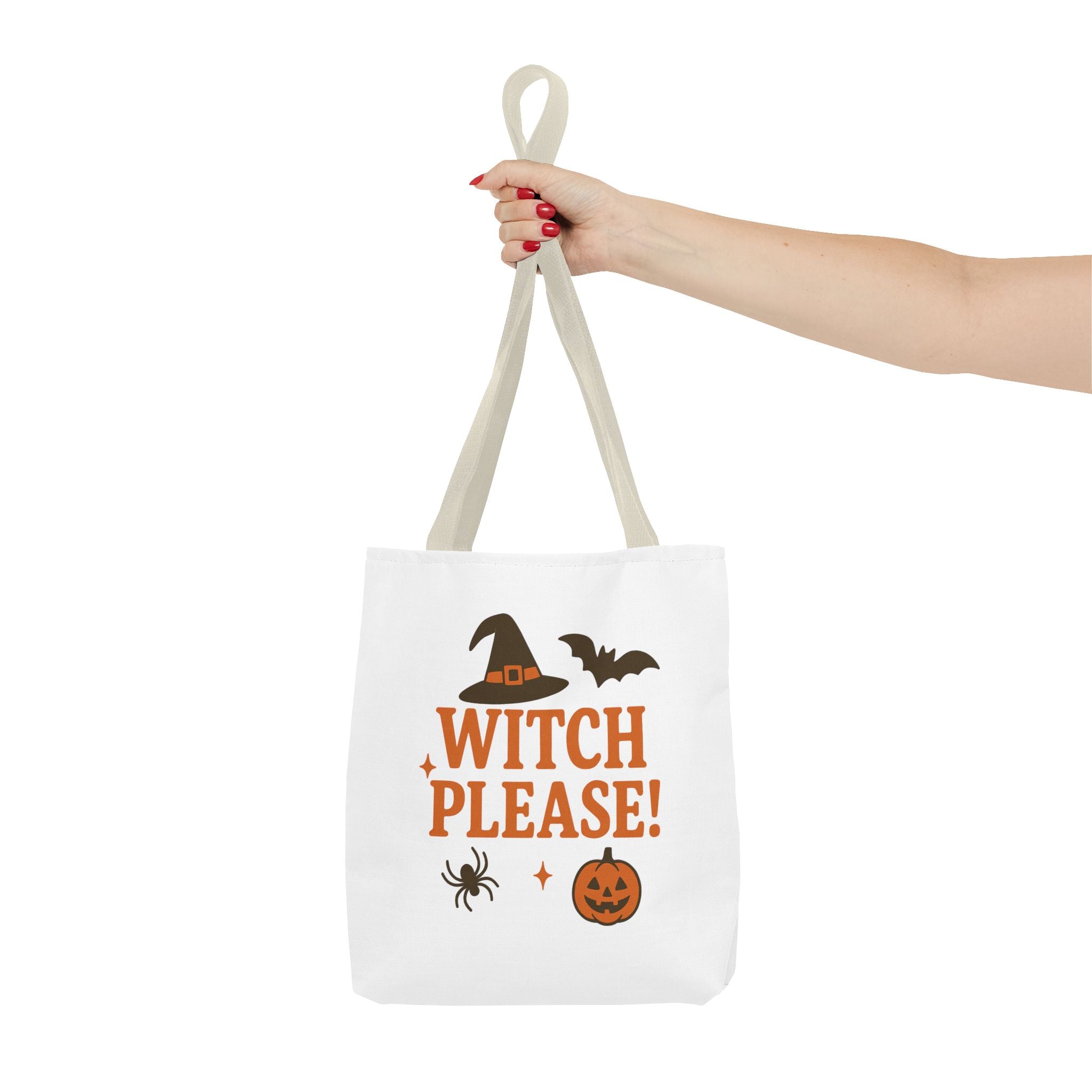 Witch Please, Trick or Treat Halloween Tote Bag