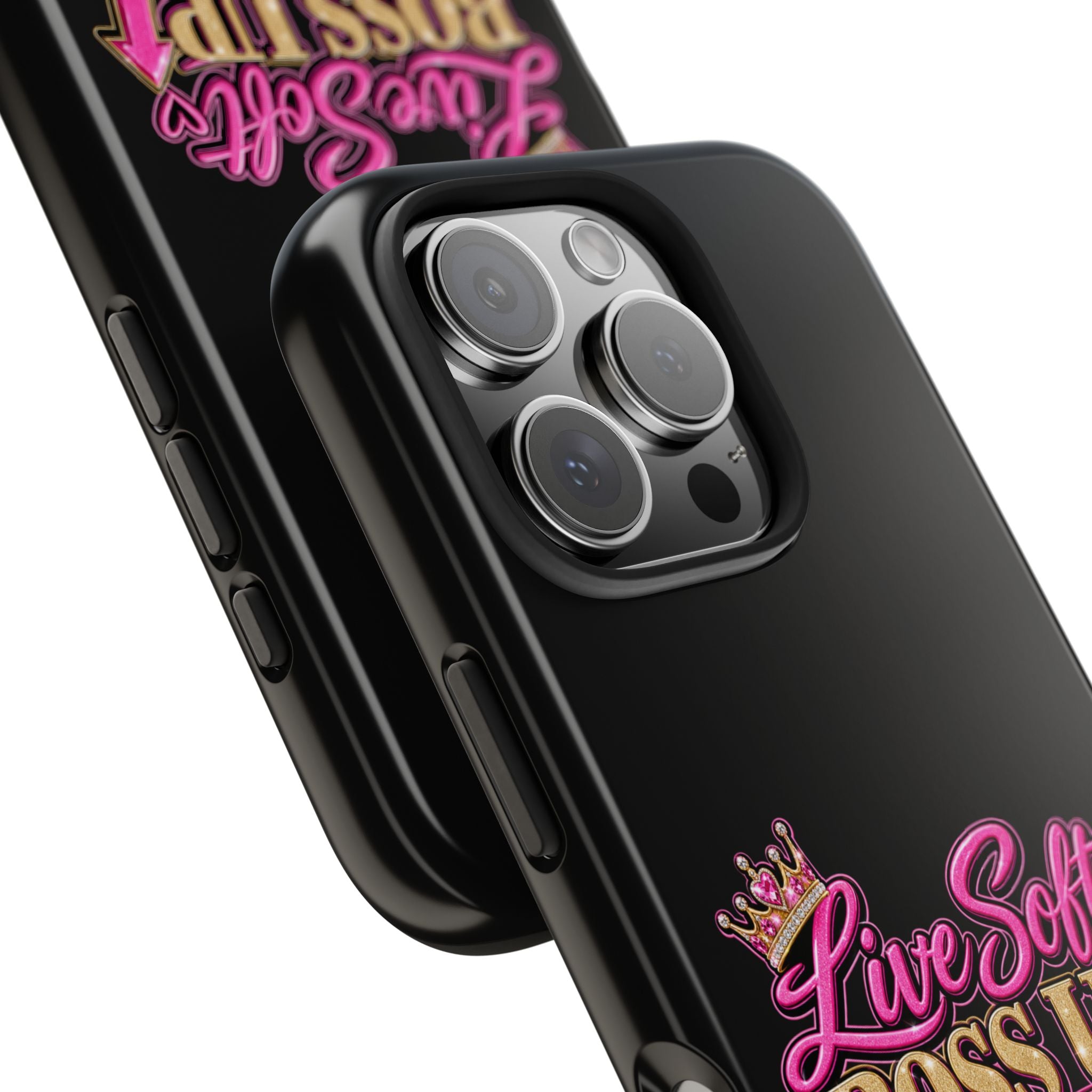 Live Soft Boss Up Phone Case