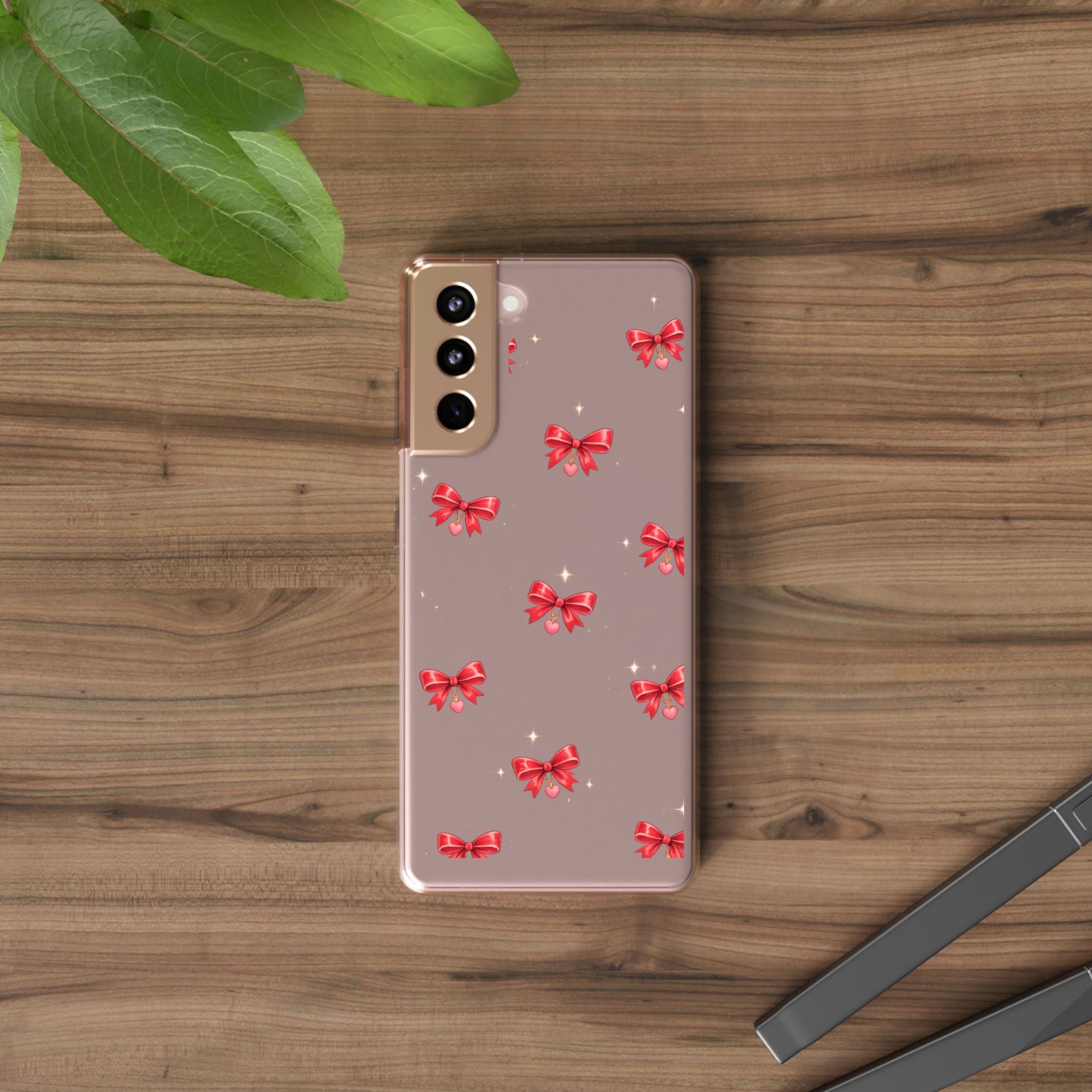 Blush Bow Luxe Case