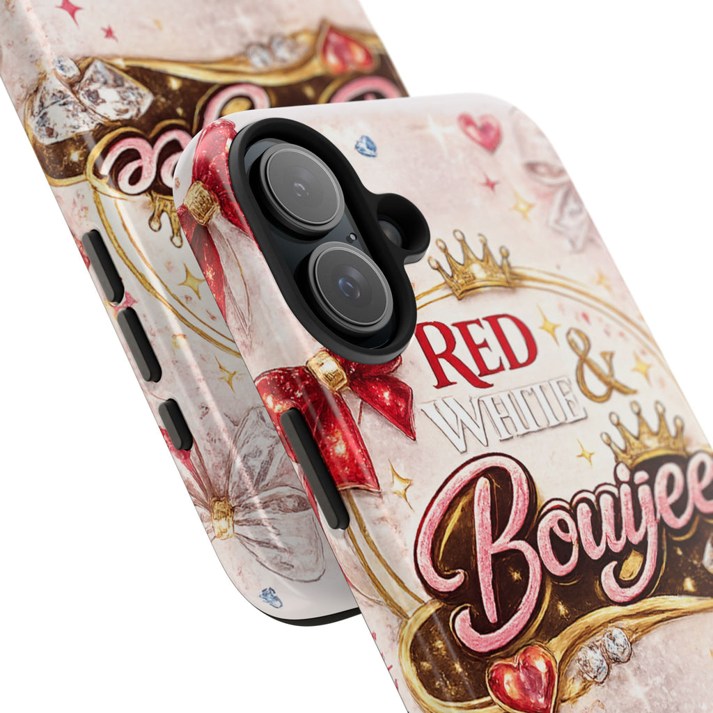 Red White & BouIjee Junk Phone Case