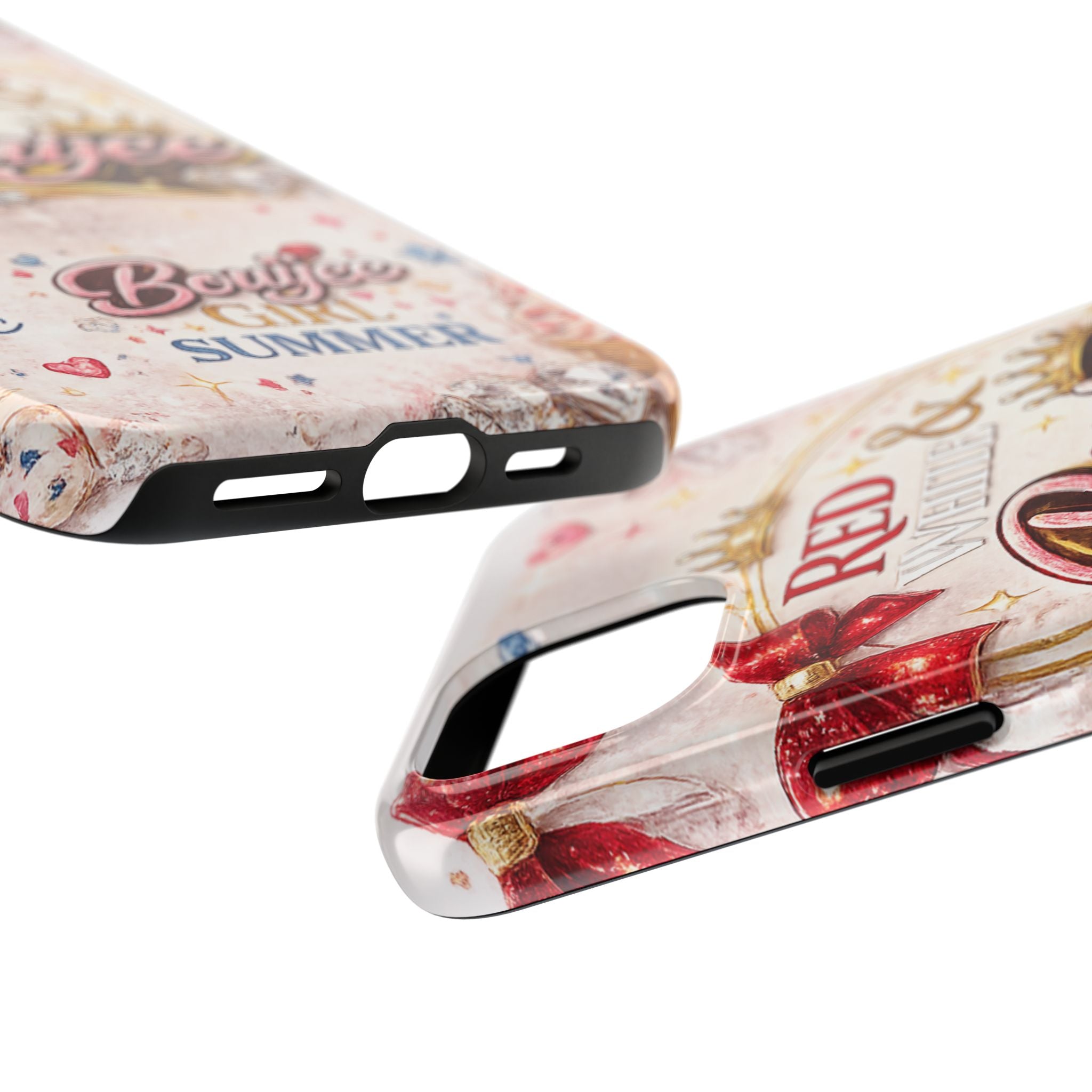 Red White & BouIjee Junk Phone Case