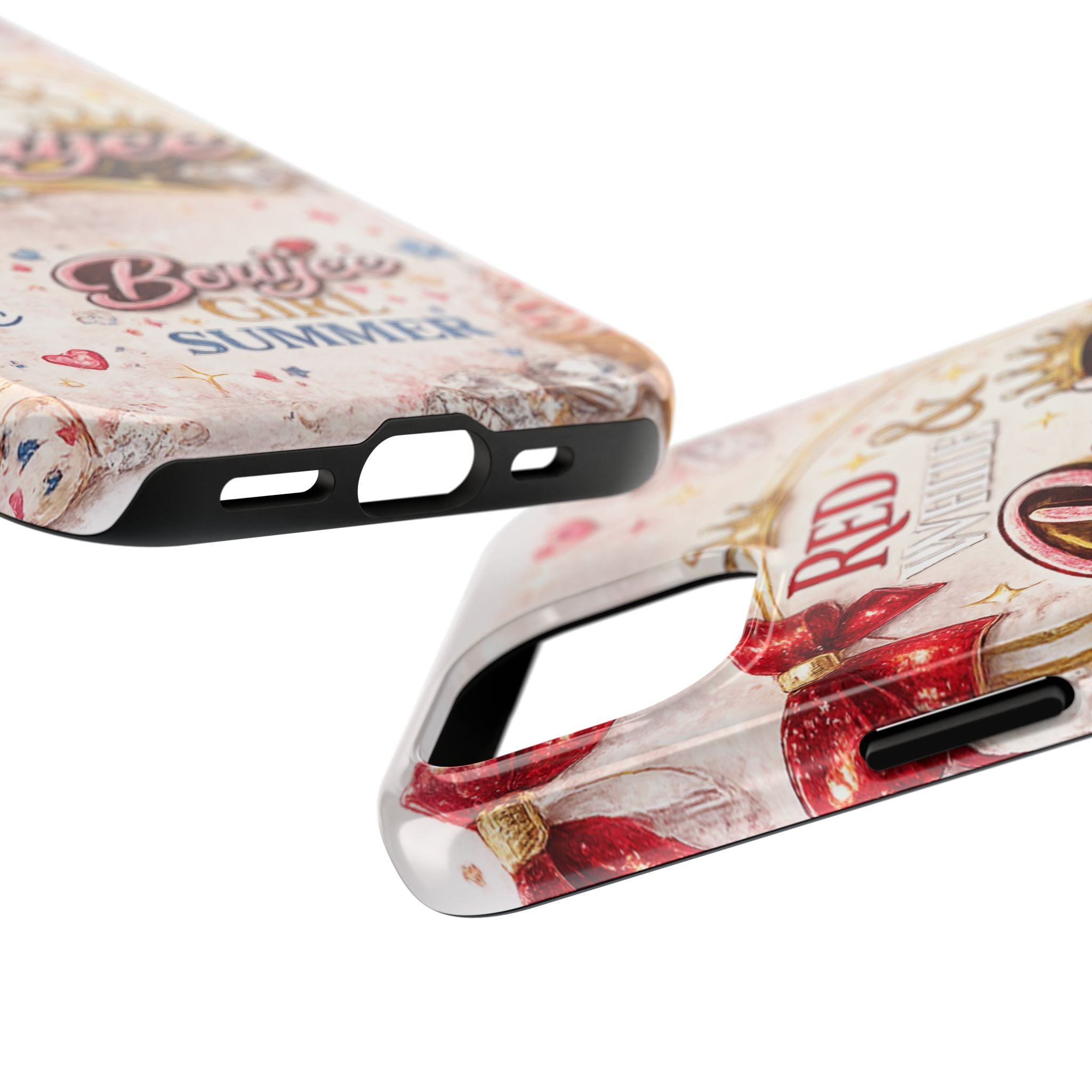 Red White & BouIjee Junk Phone Case