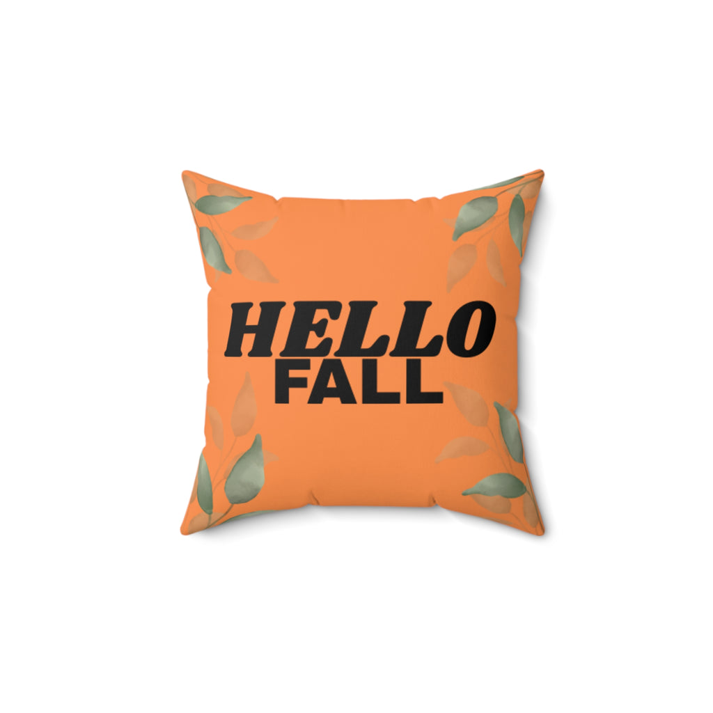 Autumn Hello Fall Pillow