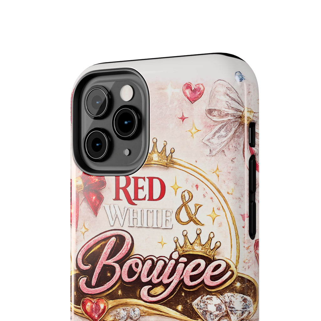 Red White & BouIjee Junk Phone Case