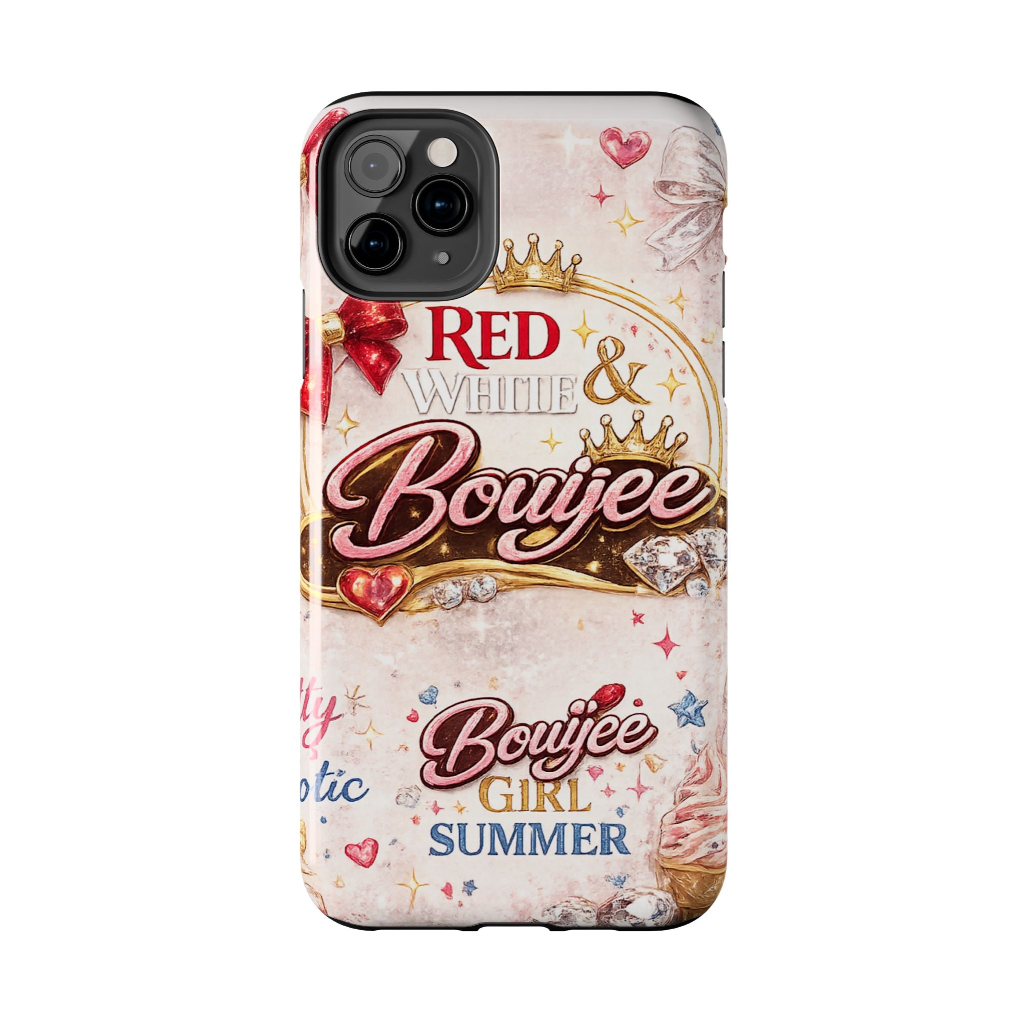 Red White & BouIjee Junk Phone Case