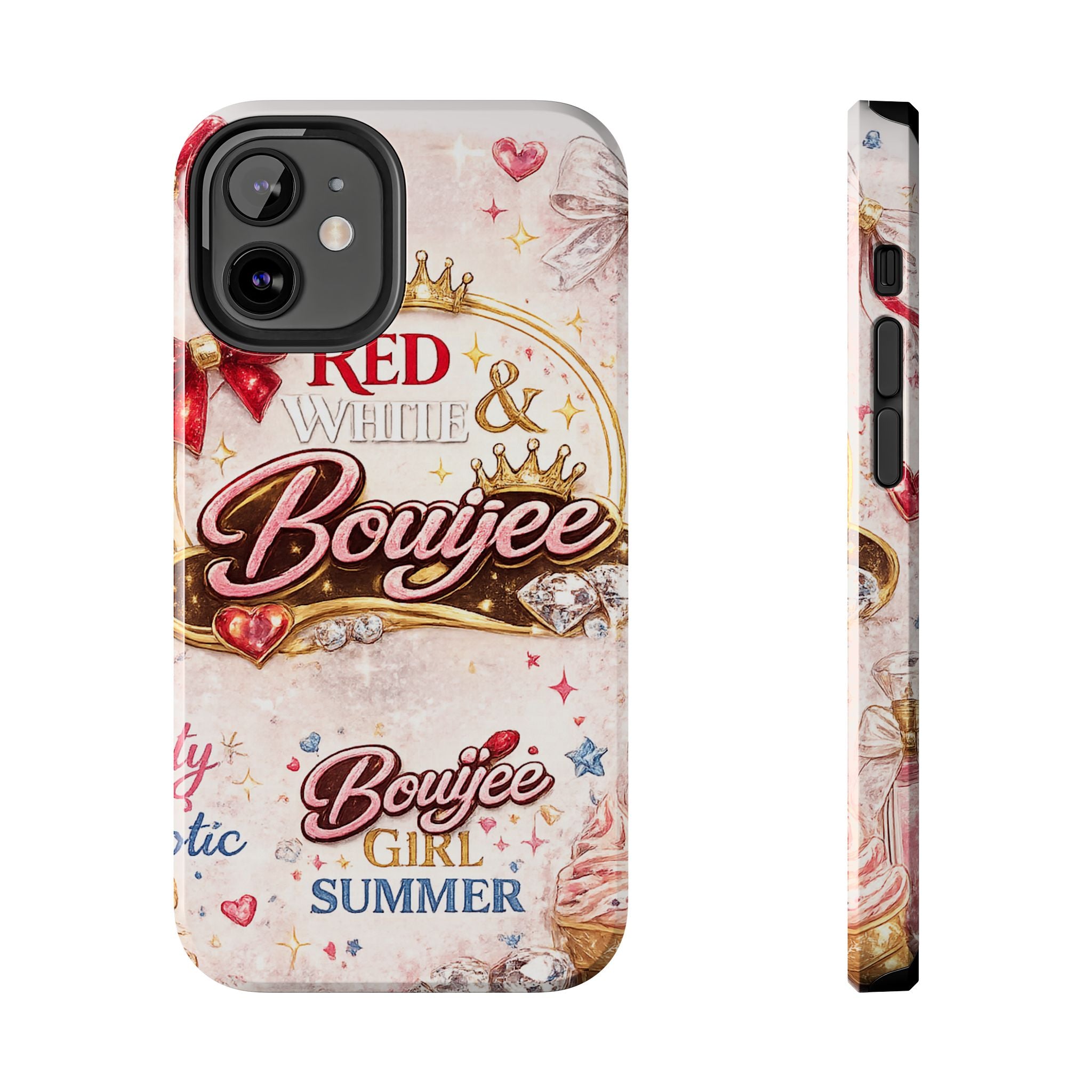 Red White & BouIjee Junk Phone Case