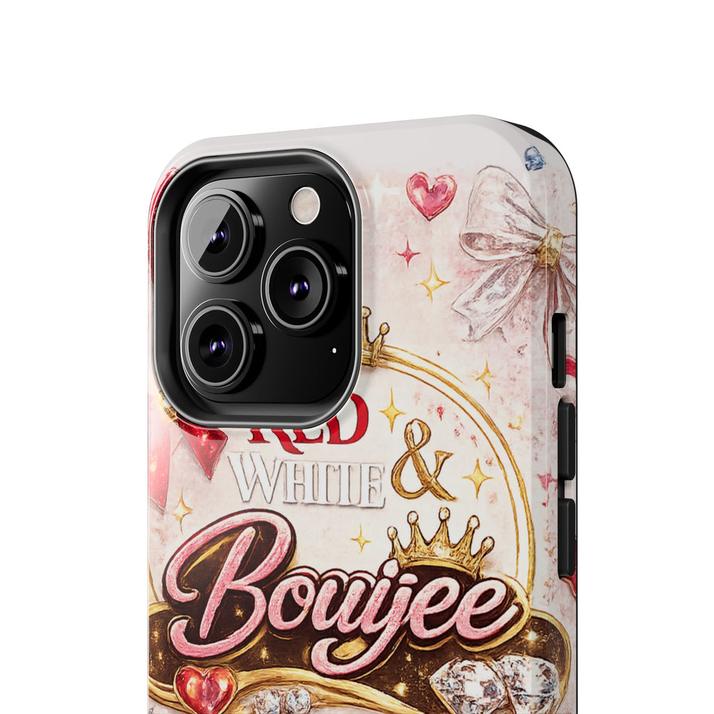 Red White & BouIjee Junk Phone Case