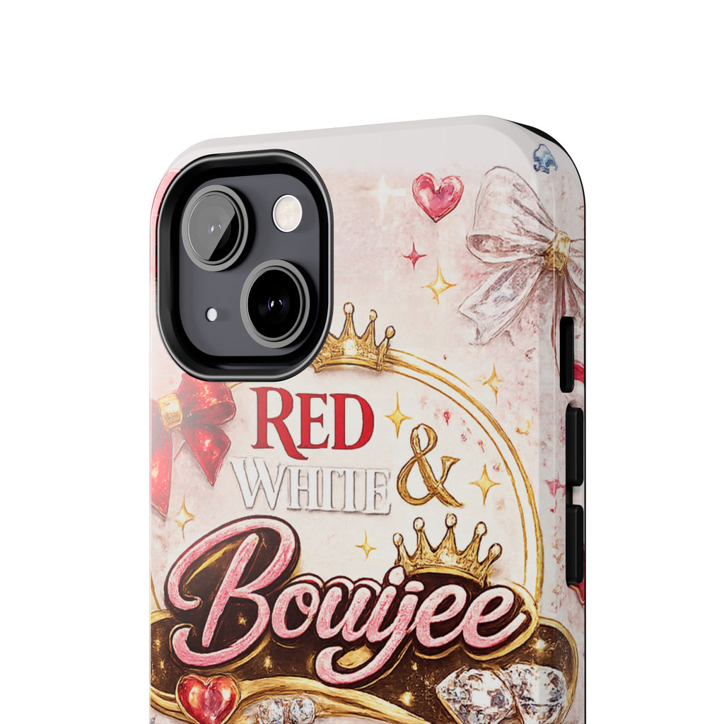 Red White & BouIjee Junk Phone Case