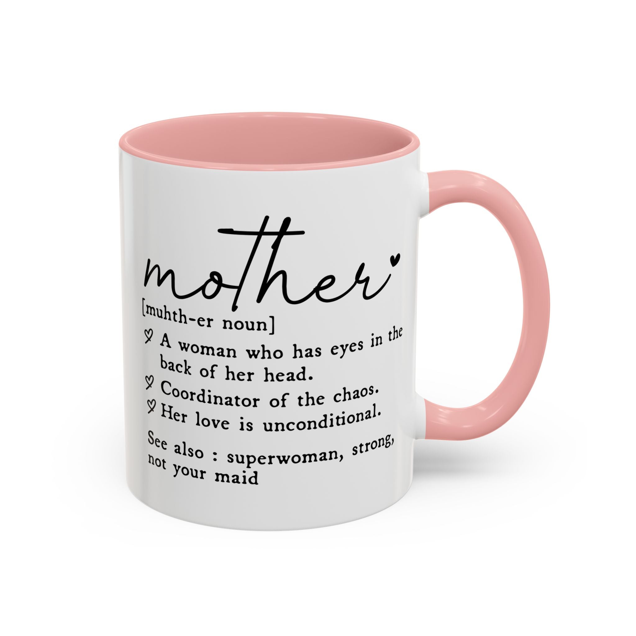 Mother’s Definition Accent Coffee Mug