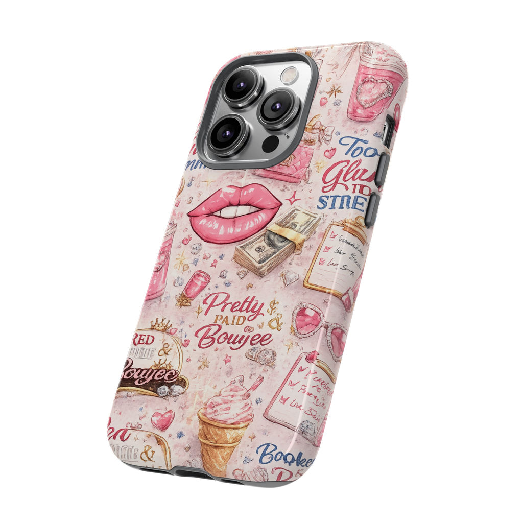 Pink Pretty and Boujee Junk Phone Case