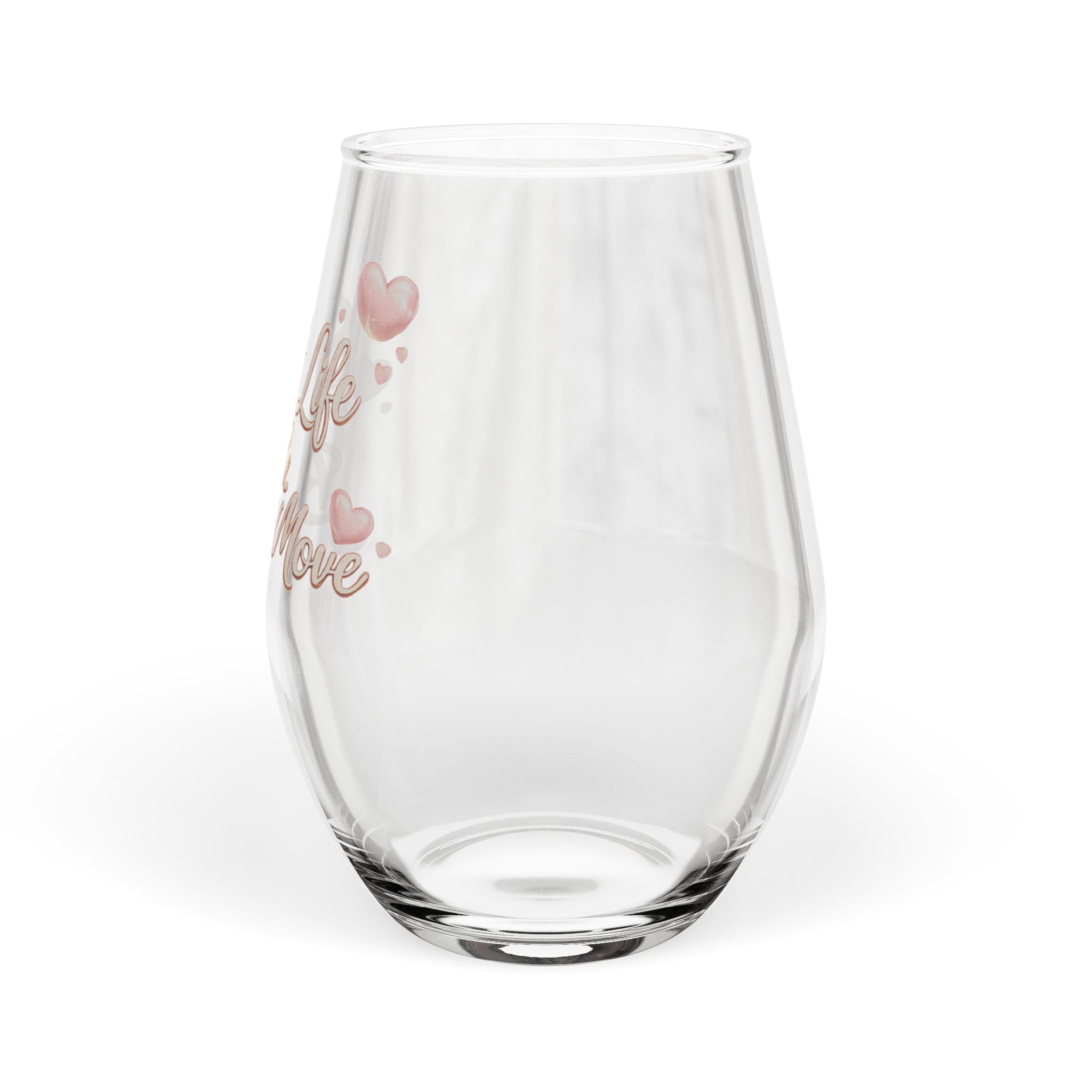 Soft Life & Boss Moves Stemless Wine Glass — 11.75oz