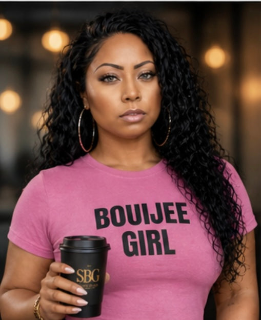 Bouijee Girl Graphic Crop Top