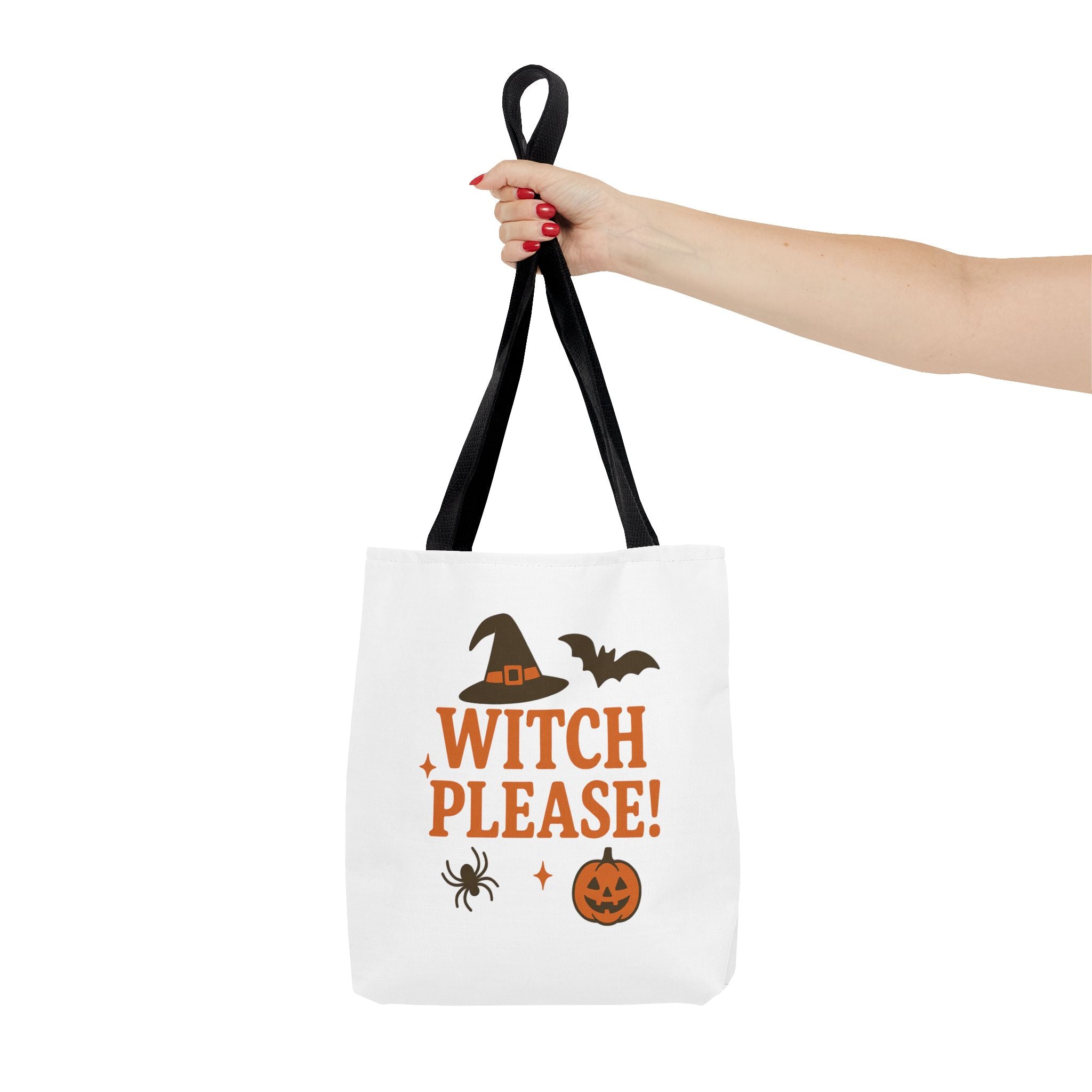 Witch Please, Trick or Treat Halloween Tote Bag