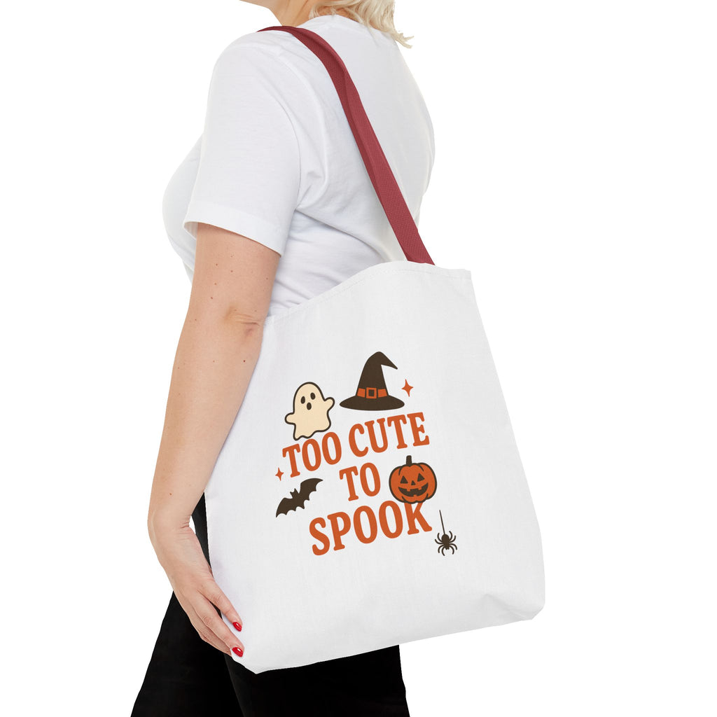 Too Cute to Spook- Halloween Tote Bag