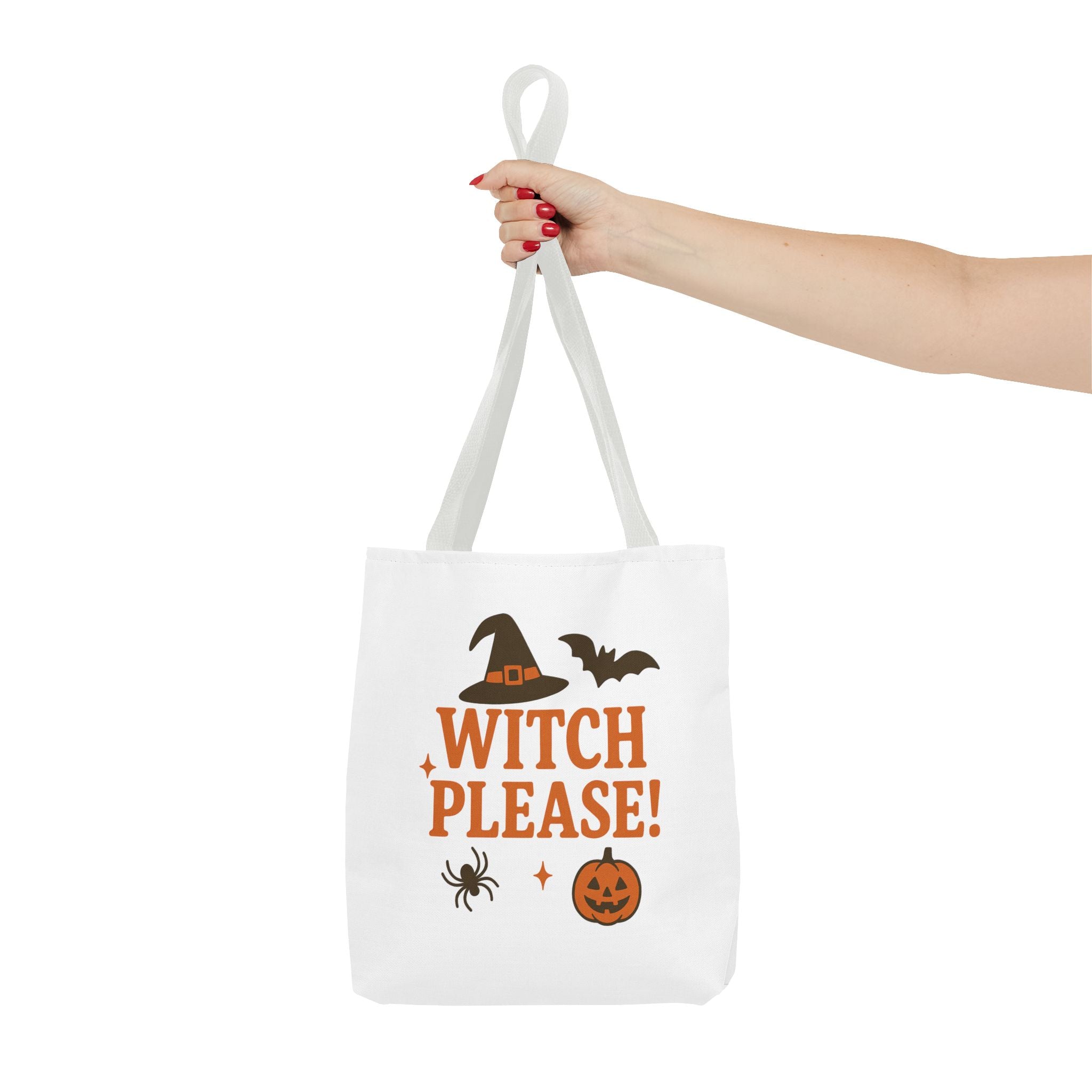 Witch Please, Trick or Treat Halloween Tote Bag