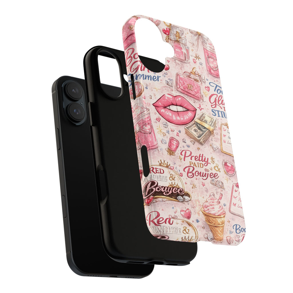 Pink Pretty and Boujee Junk Phone Case