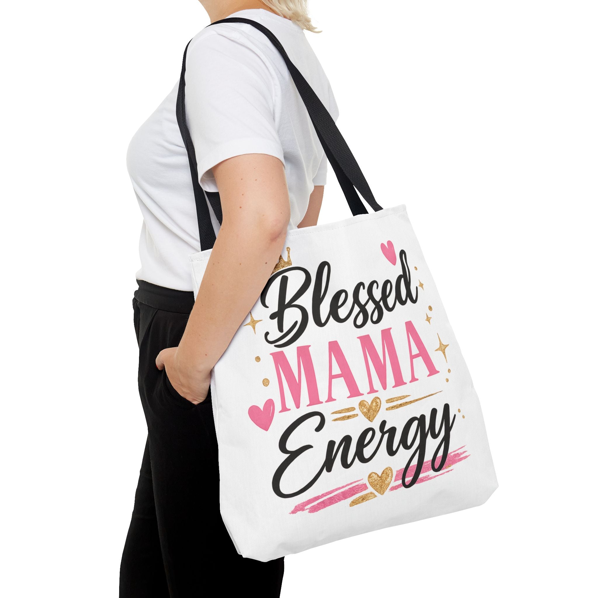 Blessed Mama Energy Tote Bag