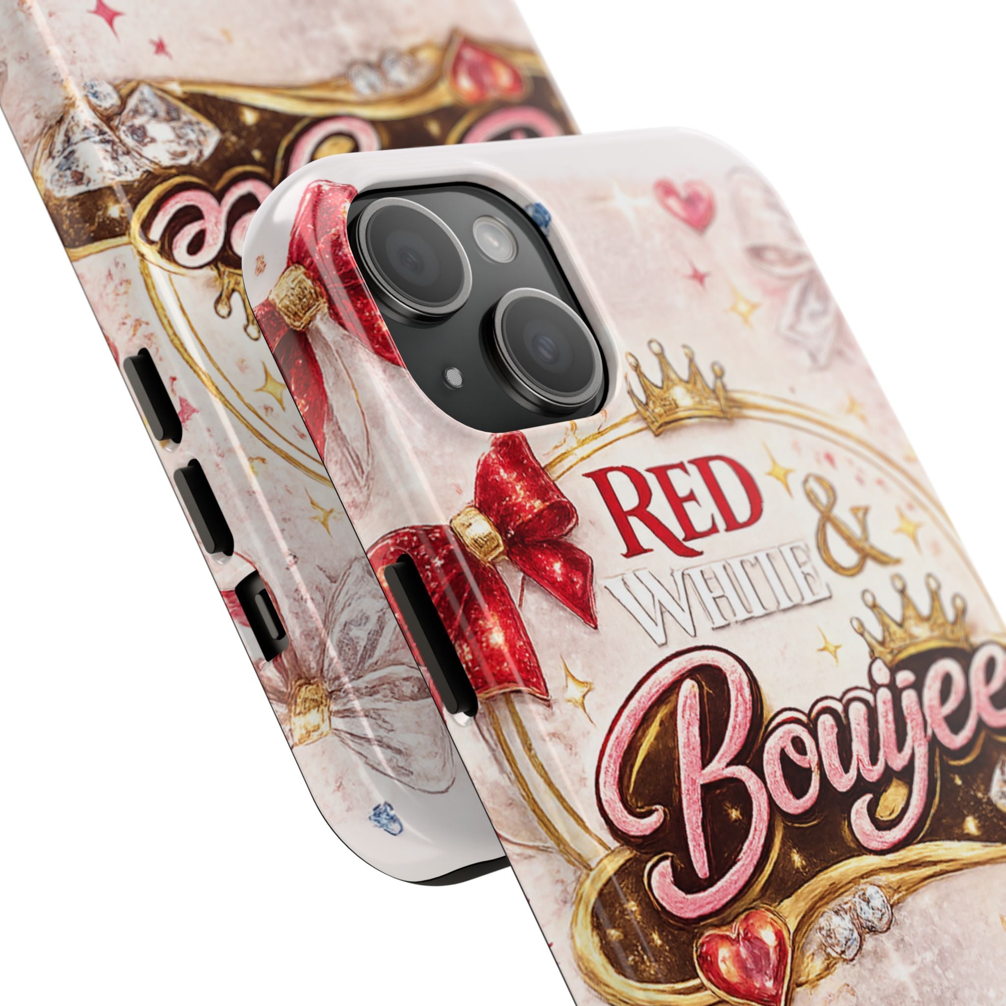 Red White & BouIjee Junk Phone Case