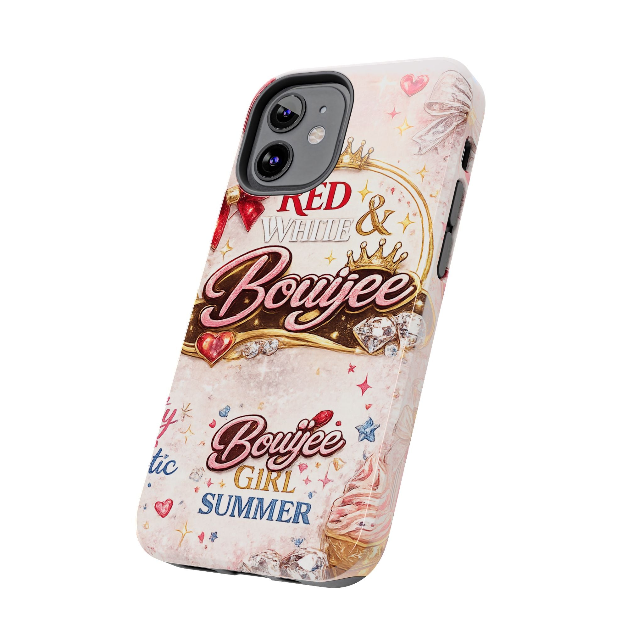 Red White & BouIjee Junk Phone Case