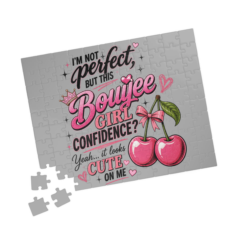I'm Not Perfect But This Boujee Girl Confidence? Yeah... It Looks Cute On Me (110 pcs)