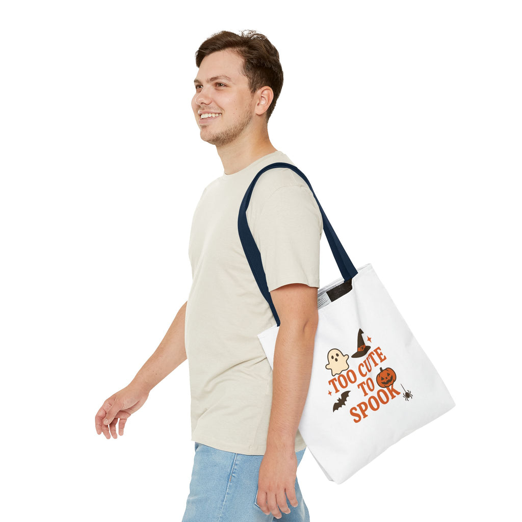 Too Cute to Spook- Halloween Tote Bag