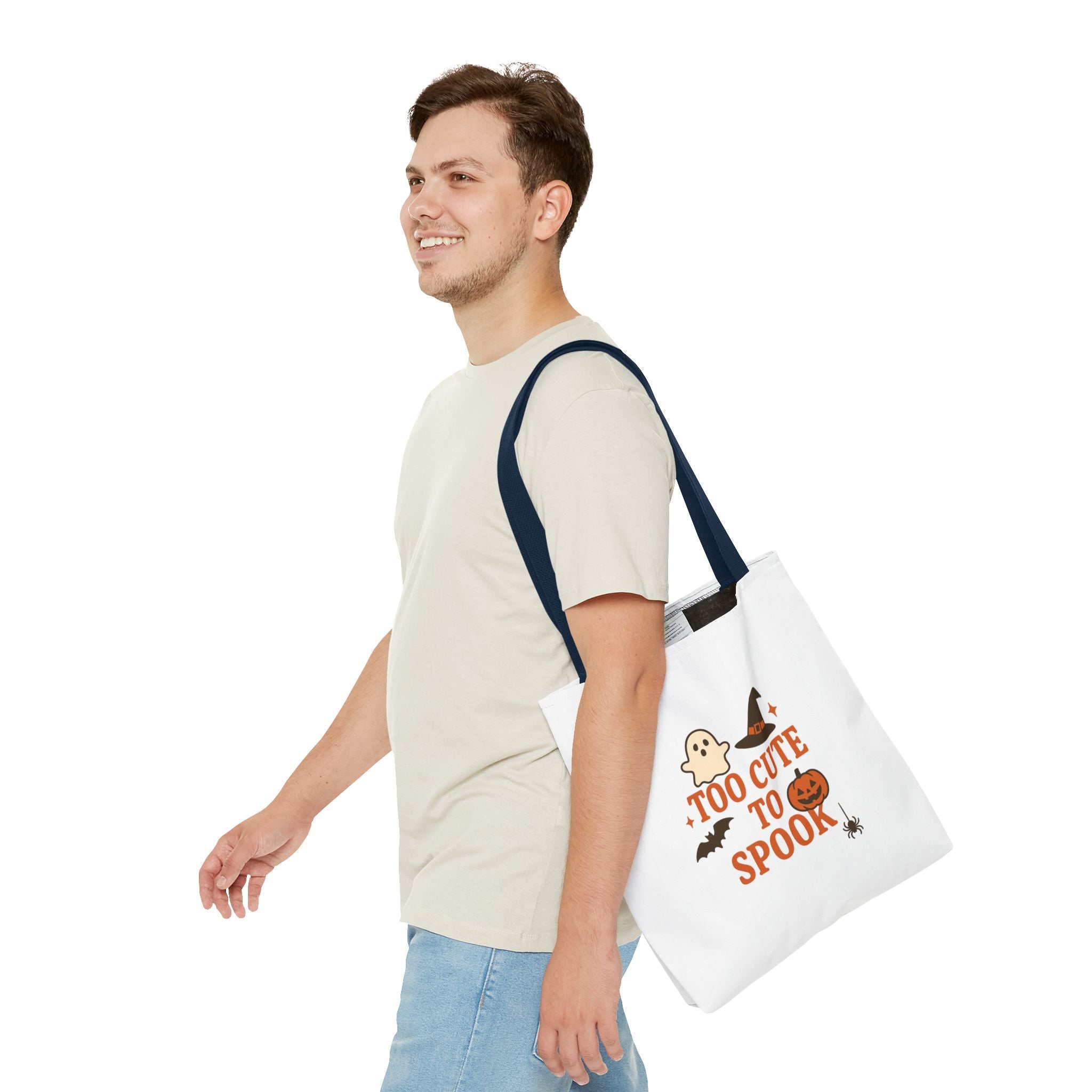 Too Cute to Spook- Halloween Tote Bag
