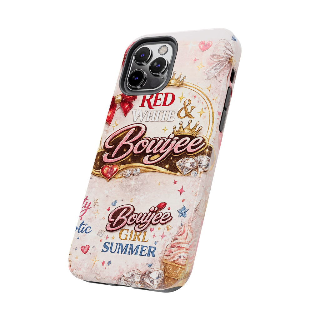 Red White & BouIjee Junk Phone Case