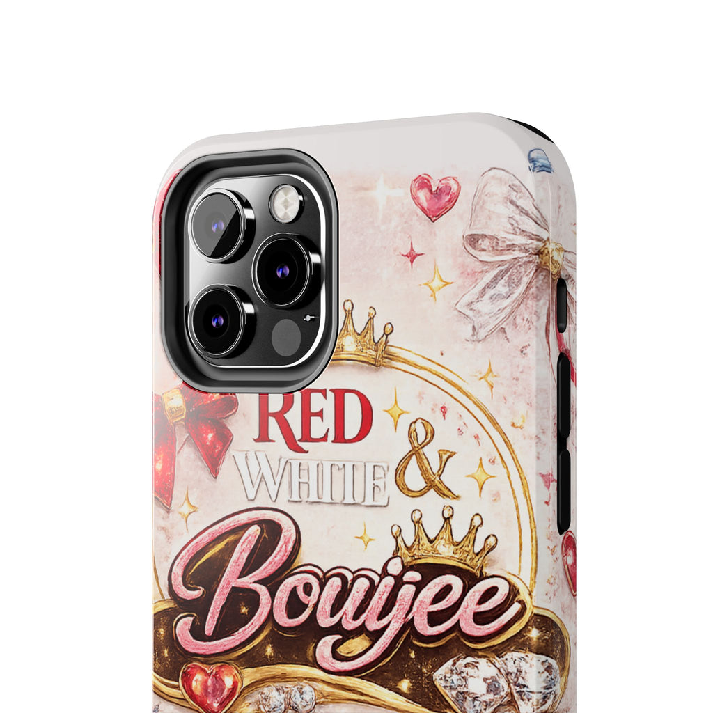 Red White & BouIjee Junk Phone Case