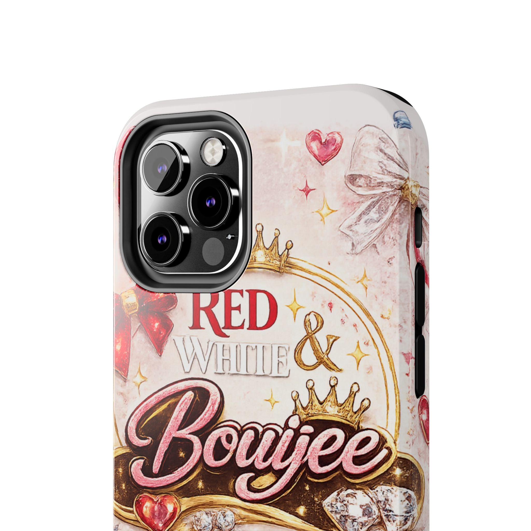 Red White & BouIjee Junk Phone Case