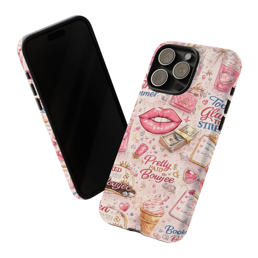 Pink Pretty and Boujee Junk Phone Case