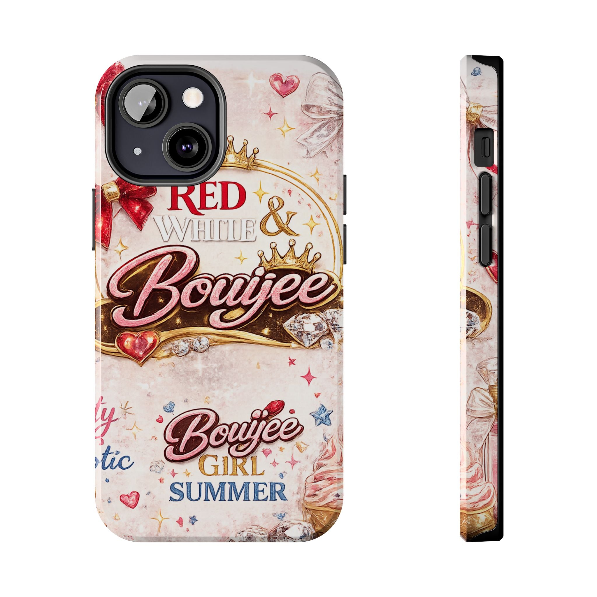 Red White & BouIjee Junk Phone Case