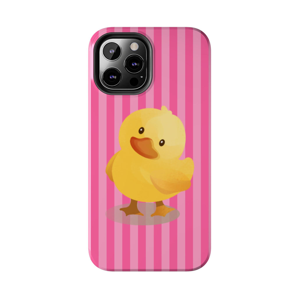 Cute Yellow Duckling Tough Phone Case