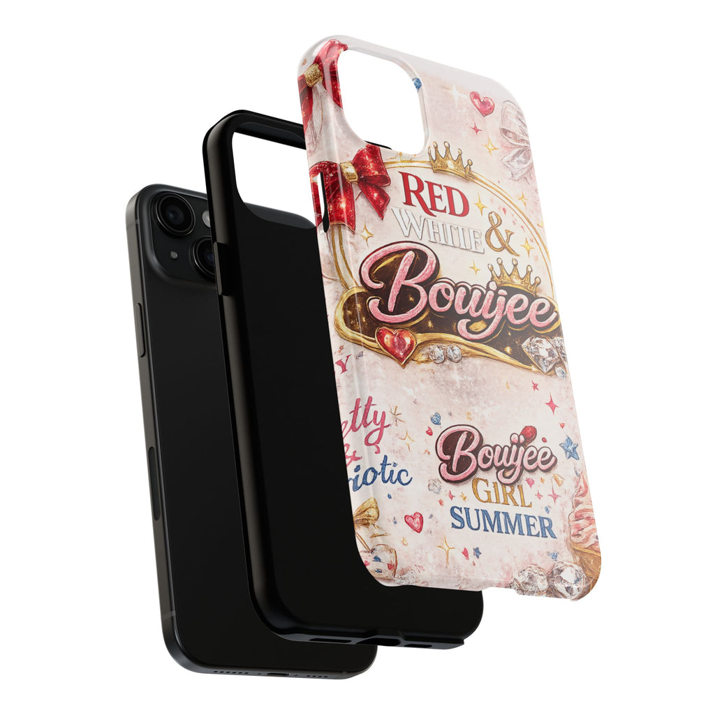 Red White & BouIjee Junk Phone Case
