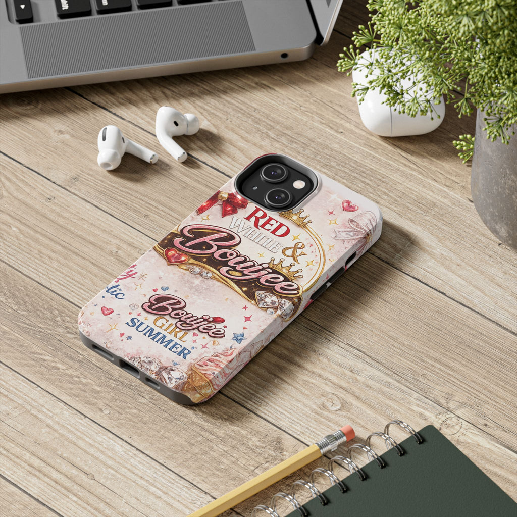 Red White & BouIjee Junk Phone Case