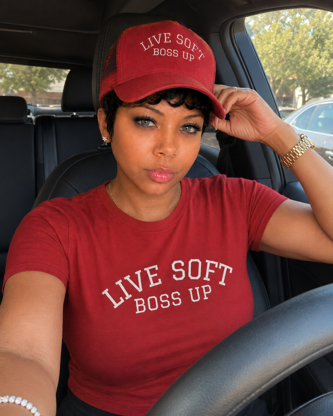 Live Soft Boss Up Trucker Hat